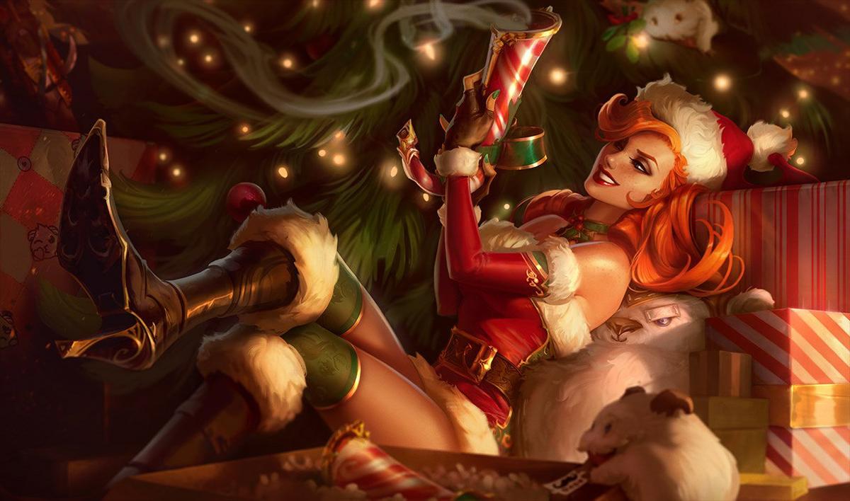 Candy Cane Miss Fortune