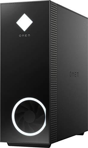 HP OMEN 30L Gaming Desktop Gamer Tower, AMD 8-Core Ryzen 7 5800X Up to 4.7 GHz Beat 10th i7-10700F,RTX 3060 Ti (32GB DDR4 RAM | 1TB PCIe SSD 2TB HDD) VR Ready 750W PSU Liquid Cooling WIN10P 32GB HDD