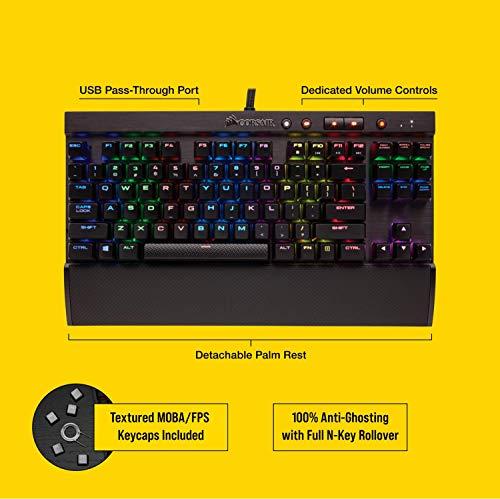 Corsair Gaming K65 LUX RGB Compact Mechanical Keyboard (Renewed)