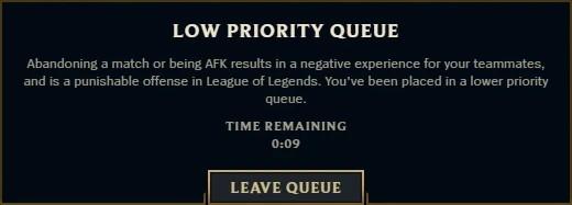 Low Priority Queue